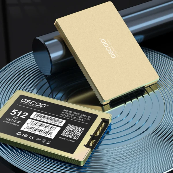 OSCOO SSD Hard Disk 2D MLC Nand Flash 256GB 512GB Ssd Original MLC 2.5" Solid State Disk for Desktop Laptop Ssd